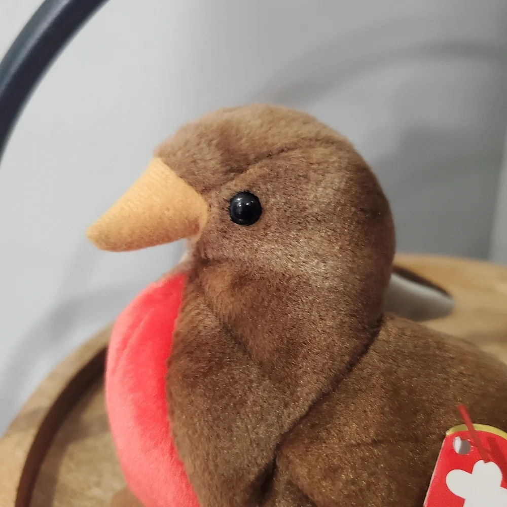 TY EARLY THE ROBIN BIRD BEANIE BABY RETIRED 1997 /ERROR
